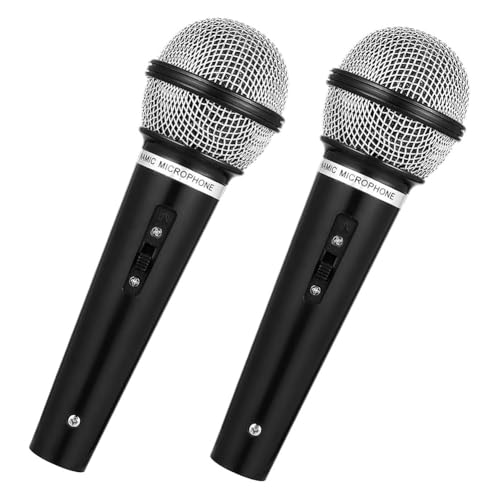 Suoumwa Stellen Sie Sich Vor, Microfon -Requisite zu Spielen, Plastik 2PCS für Musikgeburtstagskostümspiele Suoumwa Stellen Sie Sich Vor, Microfon -Requisite zu Spielen, Plastik 2PCS für Musikgeburtstagskostümspiele von Suoumwa