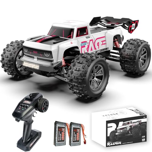 SupKonXi Ferngesteuertes Auto, 40 km/h RC Auto, 1:16 Hobby RC Buggy, 4WD All Terrain, Hochgeschwindigkeits RC Truck, 2,4 GHz RC Crawler, 2 Akku 40 Minuten, Tolles Geschenk für Erwachsene, Kinder von SupKonXi