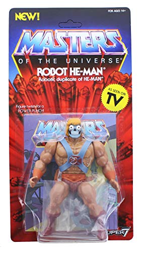 He-Man Masters of The Universe Vintage Collection Actionfigur Wave 2 Robot 14 cm He-Man Masters of The Universe Vintage Collection Actionfigur Wave 2 Robot 14 cm von Super 7