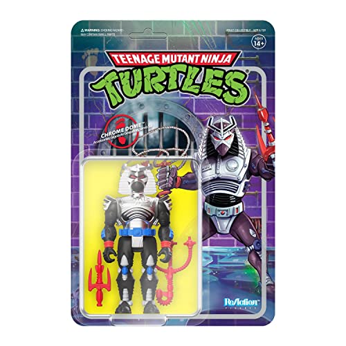 Super 7 Figur Reaction Las Tortugas Ninja Chrome Dome Super 7 Figur Reaction Las Tortugas Ninja Chrome Dome von Super 7