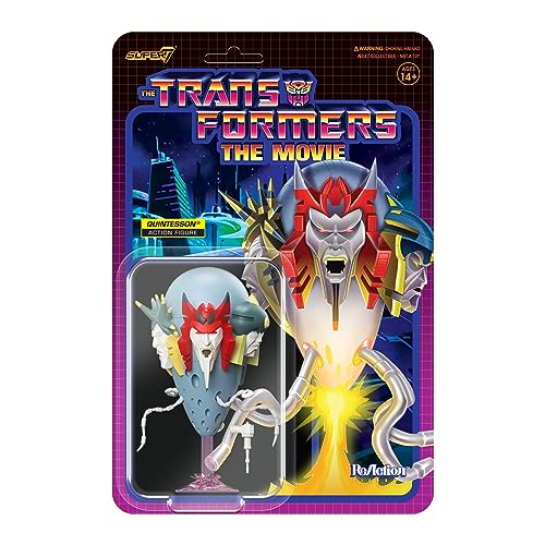 Super 7 Figur Reaction Transformers Quintesson von Super7