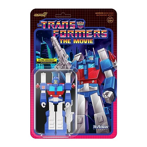 Super 7 Figur Reaction Transformers Ultra Magnus von Super7