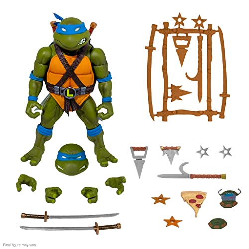 Super 7 Figur Ultimates Las Tortugas Ninja Leonardo von Super7