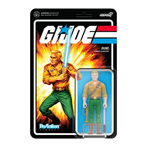 Super 7 G.I. Joe RE-GIJOW05-DUK-02 Reaktionsfigur Wave 5 Duke - Combat Gladiator Super 7 G.I. Joe RE-GIJOW05-DUK-02 Reaktionsfigur Wave 5 Duke - Combat Gladiator von Super7