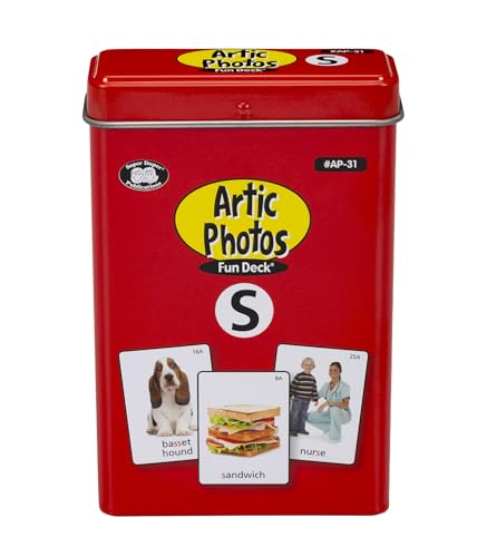 Super Duper Publications | Artikulationsfotos S Sound Fun Deck Lernkarten | Pädagogische Lernressource für Kinder von Super Duper Publications