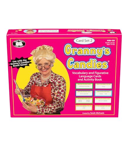 Super Duper Publications | Granny's Candies Vokabeln & figurative Sprachspielkarten (Add-On Set 2) | Pädagogische Lernressource für Kinder von Super Duper Publications