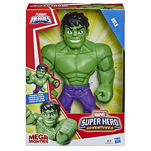 Playskool E4149ES0 Heroes Marvel Super Hero Adventures Mega Mighties Hulk, 25 cm große Actionfigur Playskool E4149ES0 Heroes Marvel Super Hero Adventures Mega Mighties Hulk, 25 cm große Actionfigur von Super Hero Adventures