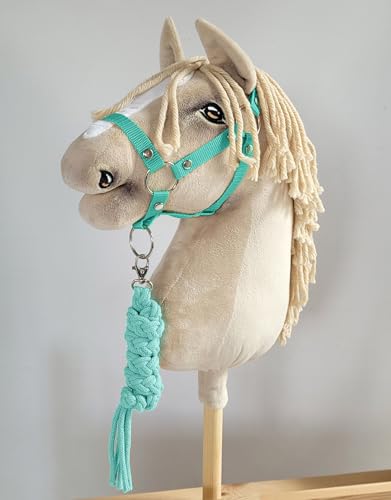 Hobby Horse Set: Halfter A3 + Seilbefestigung - Neu Kein Pferd inklusive von Super Hobby Horse