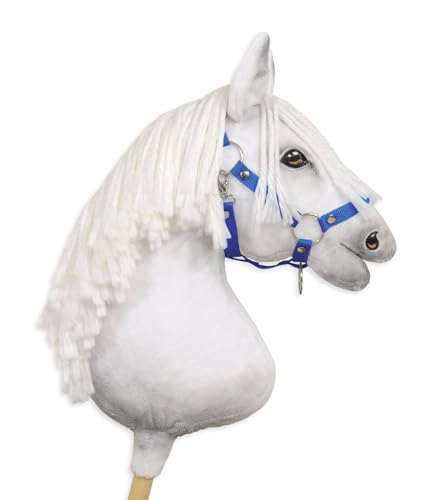 Verstellbares Halfter für Hobby Horse A3. Set ohne Pferd. Blau. Verstellbares Halfter für Hobby Horse A3. Set ohne Pferd. Blau. von Super Hobby Horse