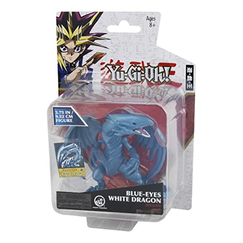 Yu Gi Oh - Action Figure Blister Card - Blue Eyes White Dragon von Super Impulse