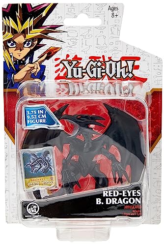 Yu Gi Oh - Action Figure Blister Card - Red Eyes Black Dragon von Super Impulse