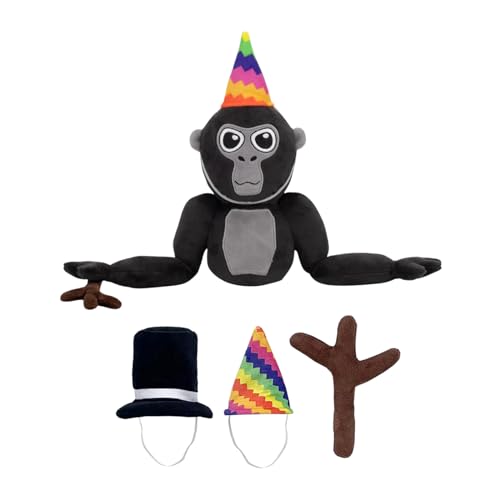 Super JAKES Gorilla Tag Plush,2024 New Gorilla Tag Plüsch für Spiel Fans Geschenk,Niedliche Plüschtier Puppe für Kinder Erwachsene,Große Geburtstag und Urlaub Geschenke Wahl von Super JAKES