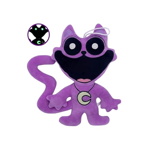 Super JAKES Smiling Critters Plush Toy, CatNap Plush Smiling Critters Cartoon Stuff Dolls for Game Fans Favors Preferred Gifts for Kids Toddler Birthday（CatNap von Super JAKES