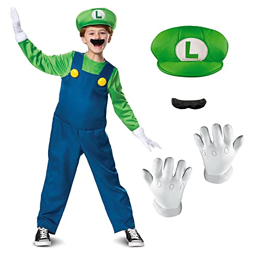 Super Mario Bros DISK10773L Costumes, Boys, Luigi von Super Mario Bros.