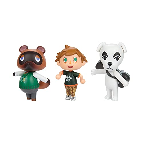 Jakks Pacific Nintendo 6cm Animal Crossing 3er Pack von Super Mario