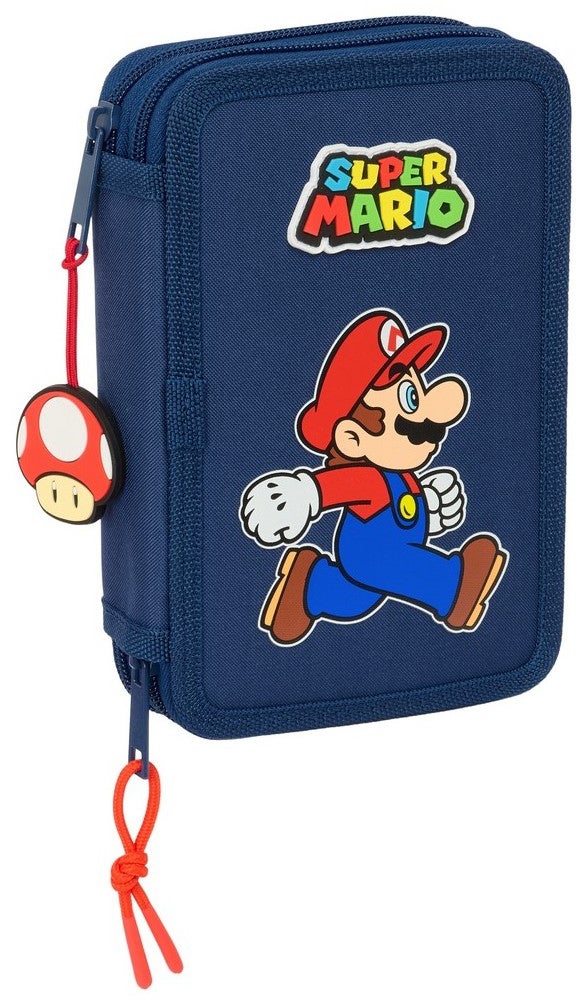 Nintendo Super Mario Doppel-Federmäppchen, Marine von Super Mario