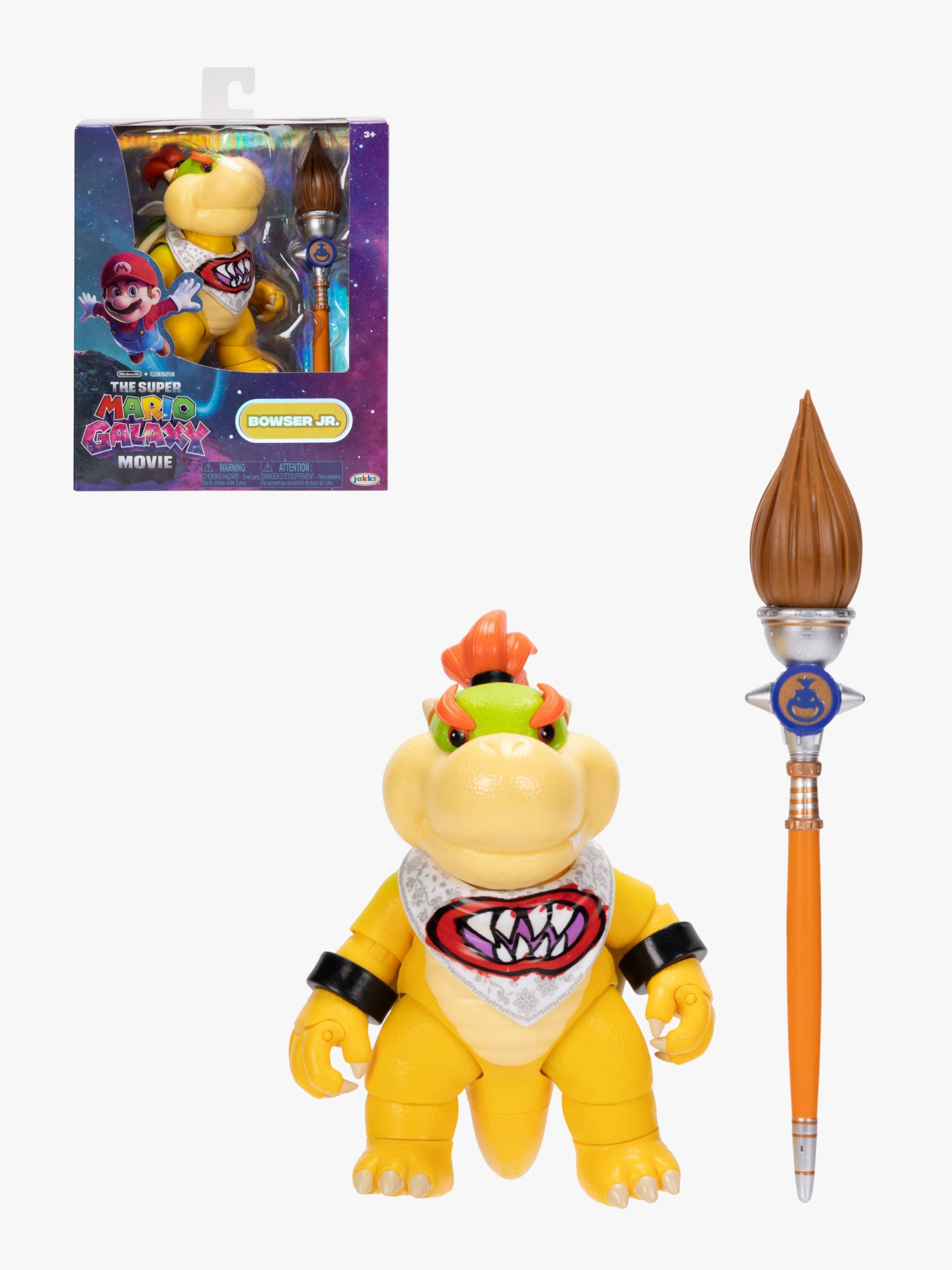 Nintendo Super Mario Galaxy Movie Figur Bowser Jr Nintendo Super Mario Galaxy Movie Figur Bowser Jr von Super Mario