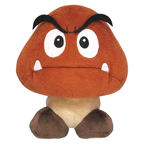 Super Mario AC12 Goomba Sanei Offizielles Lizenzprodukt aus Plüsch, Mehrfarbig von Super Mario