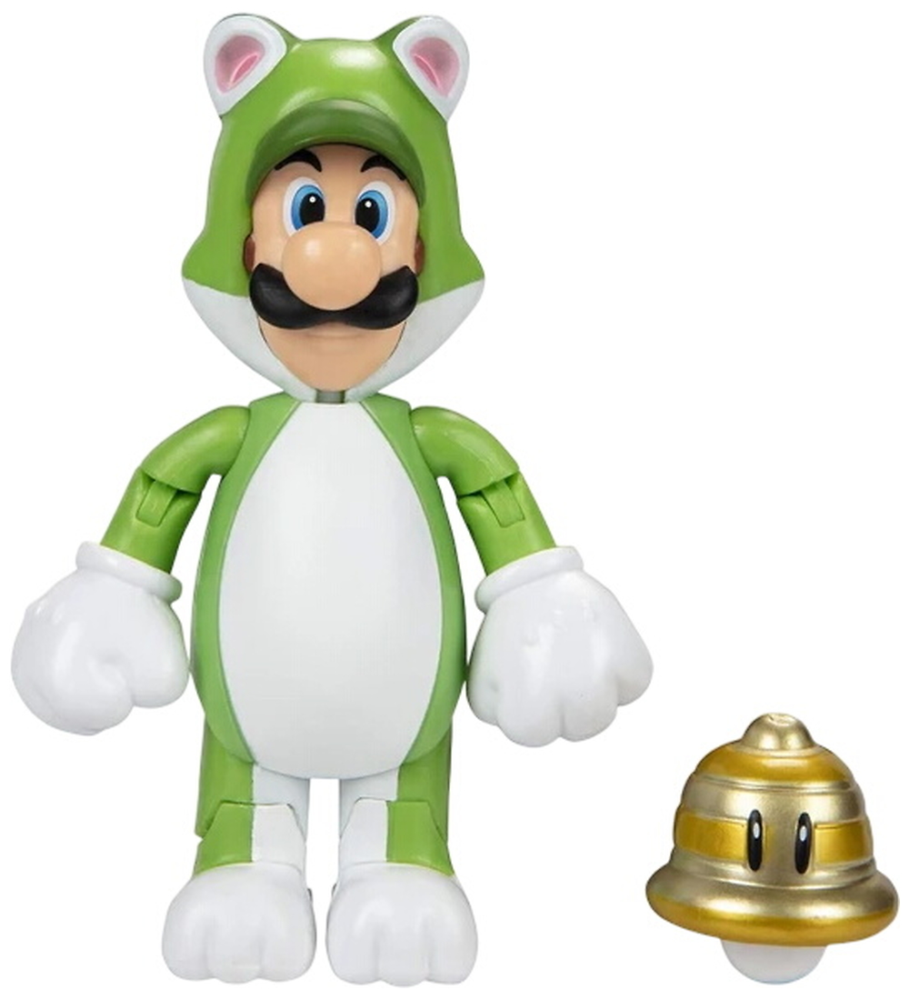Super Mario Figur - 10 cm - CAT Luigi - Super Mario - One Size - Spielzeugfiguren Super Mario Figur - 10 cm - CAT Luigi - Super Mario - One Size - Spielzeugfiguren von Super Mario