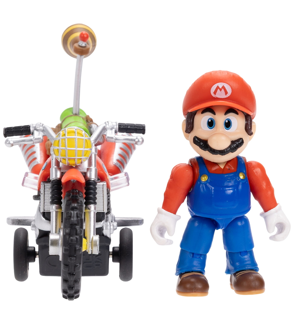 Super Mario Figur - Nintendo Super Mario Film 2 - Mario + Motor - Super Mario - One Size - Spielzeugfiguren Super Mario Figur - Nintendo Super Mario Film 2 - Mario + Motor - Super Mario - One Size - Spielzeugfiguren von Super Mario