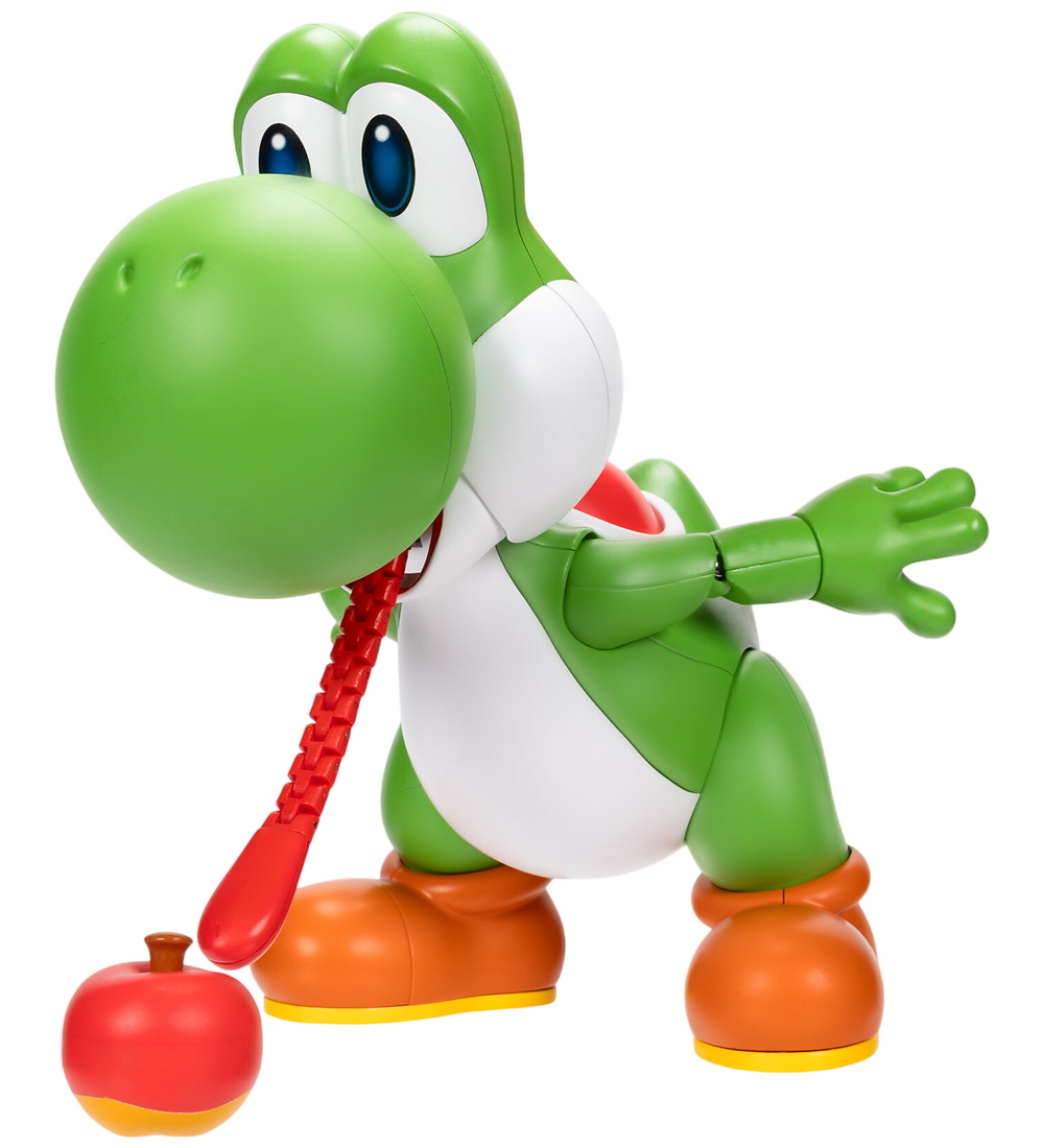 Super Mario Figur - Nintendo Super Mario Yum Yum Yoshi Feature - Super Mario - One Size - Spielzeugfiguren Super Mario Figur - Nintendo Super Mario Yum Yum Yoshi Feature - Super Mario - One Size - Spielzeugfiguren von Super Mario