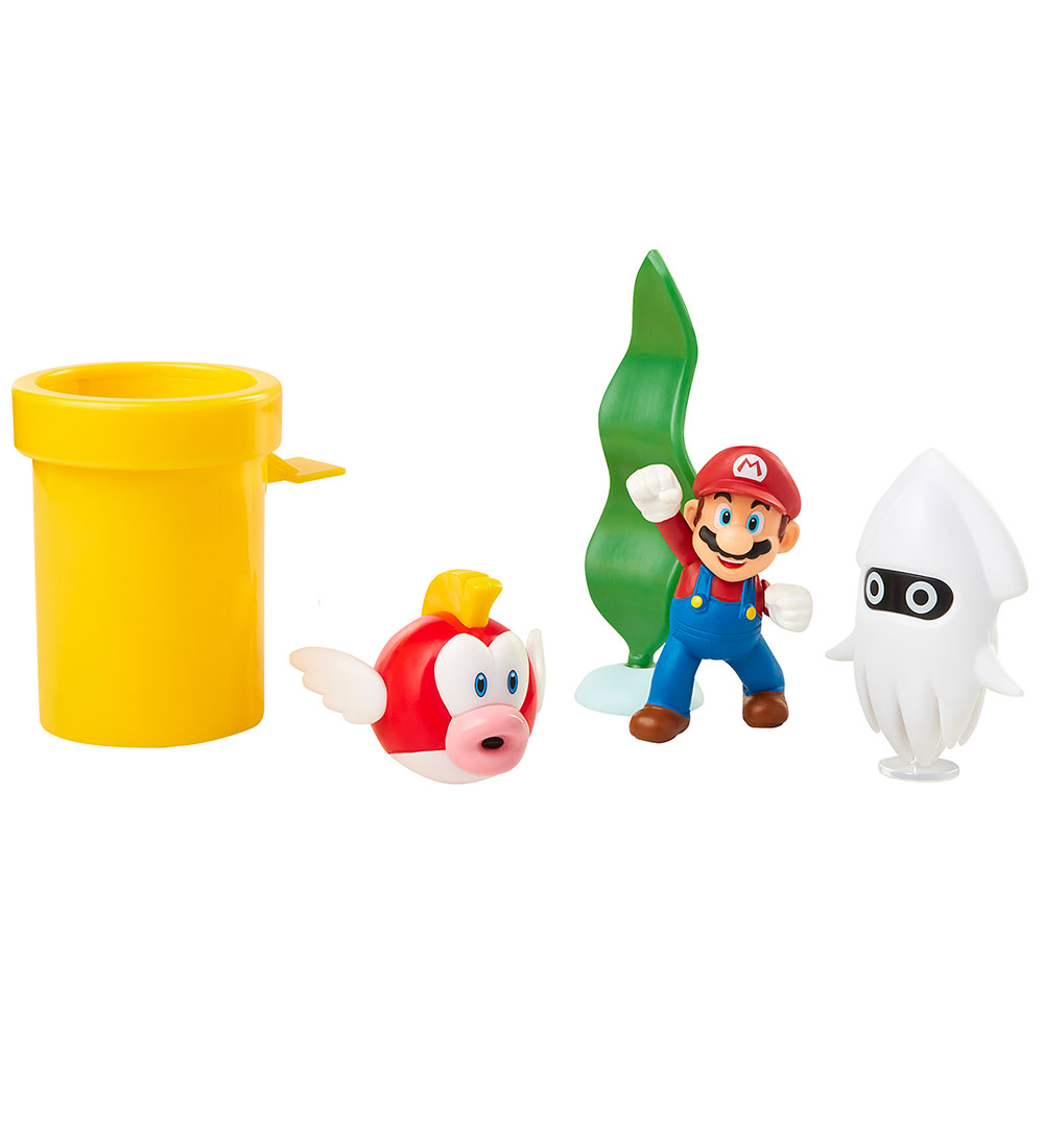 Super Mario Figuren - Unterwasser-Diorama-Set - Super Mario - One Size - Spielzeugfiguren Super Mario Figuren - Unterwasser-Diorama-Set - Super Mario - One Size - Spielzeugfiguren von Super Mario