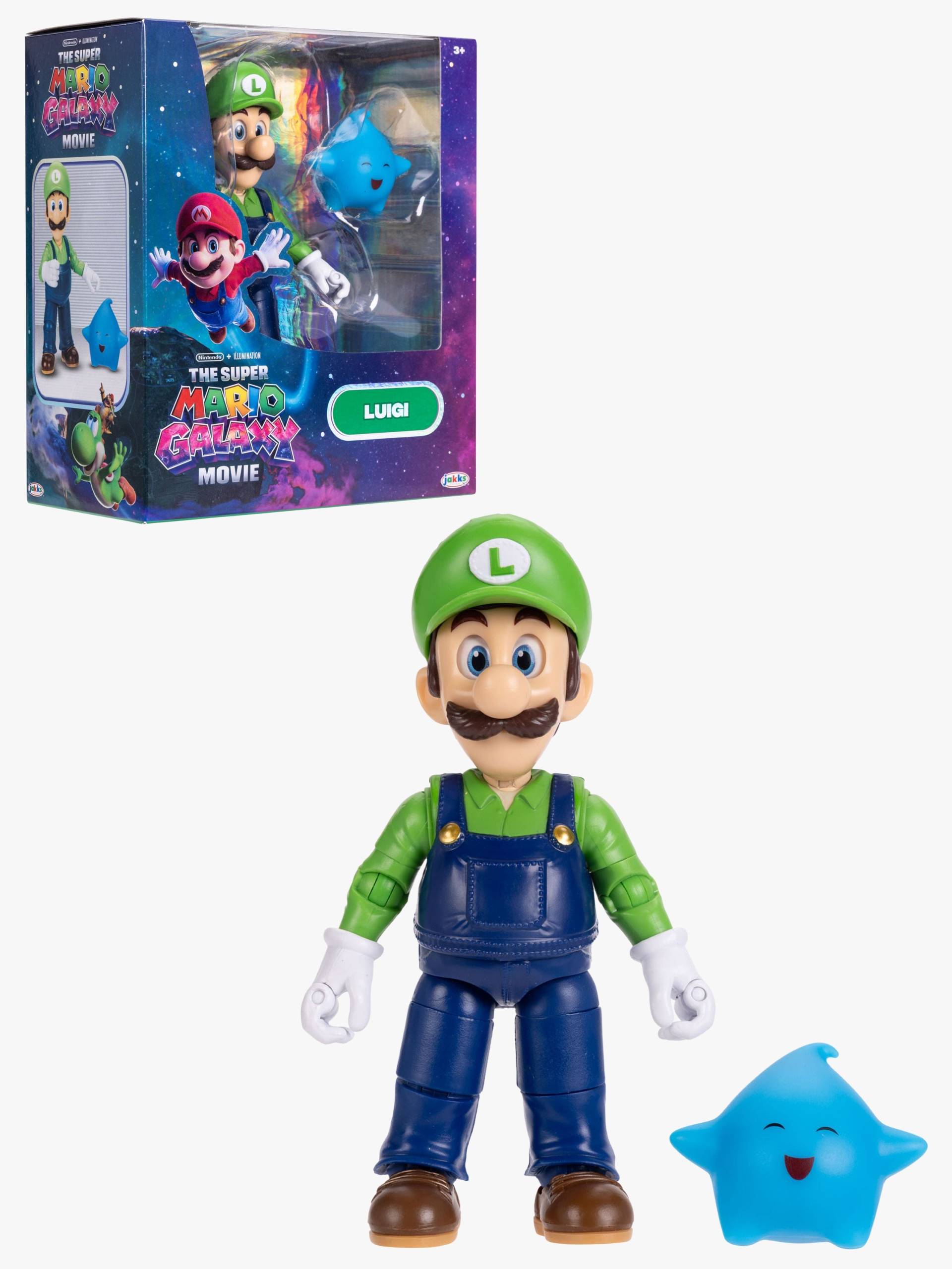 Super Mario Galaxy Movie Figur Luigi 13 cm von Super Mario