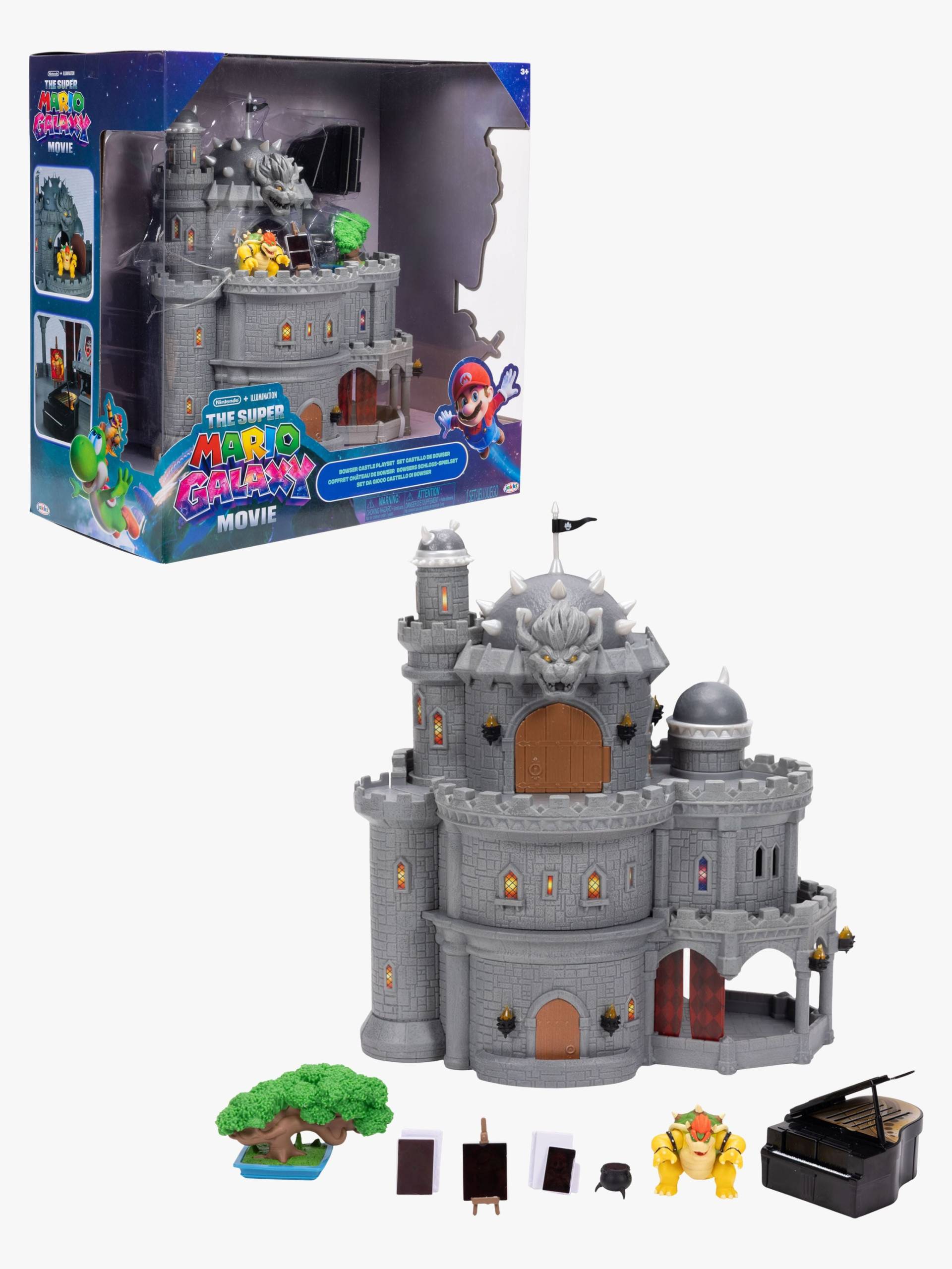 Super Mario Galaxy Movie Spielset Bowsers Schloss von Super Mario