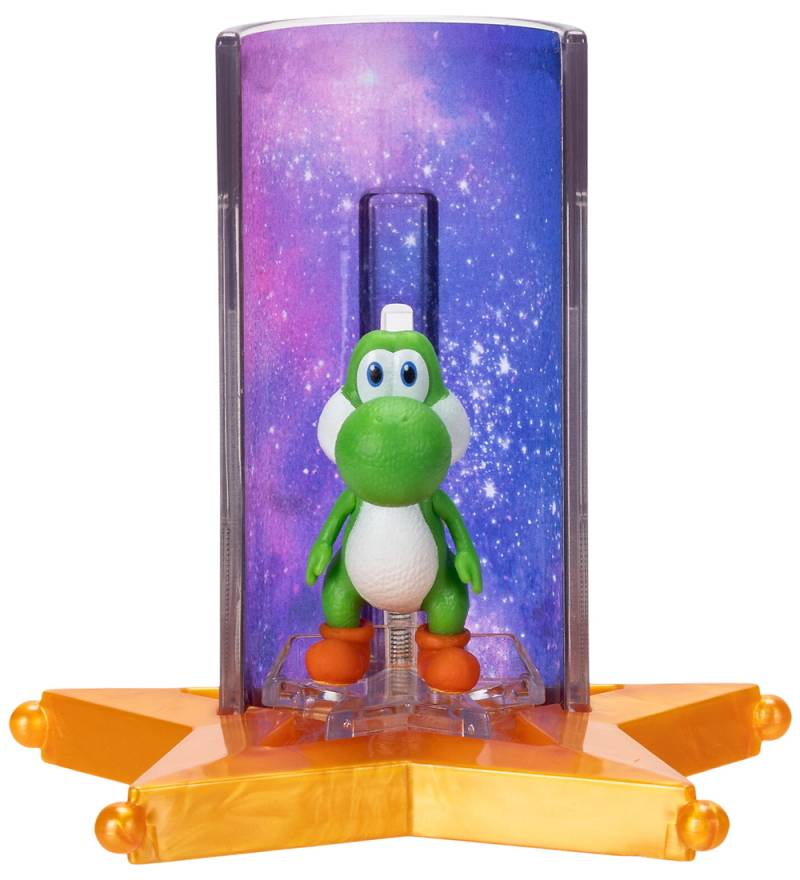 Super Mario Spielfigur - 8 cm - Super Mario Galaxy Film - Yo - Super Mario - One Size - Spielzeugfiguren Super Mario Spielfigur - 8 cm - Super Mario Galaxy Film - Yo - Super Mario - One Size - Spielzeugfiguren von Super Mario