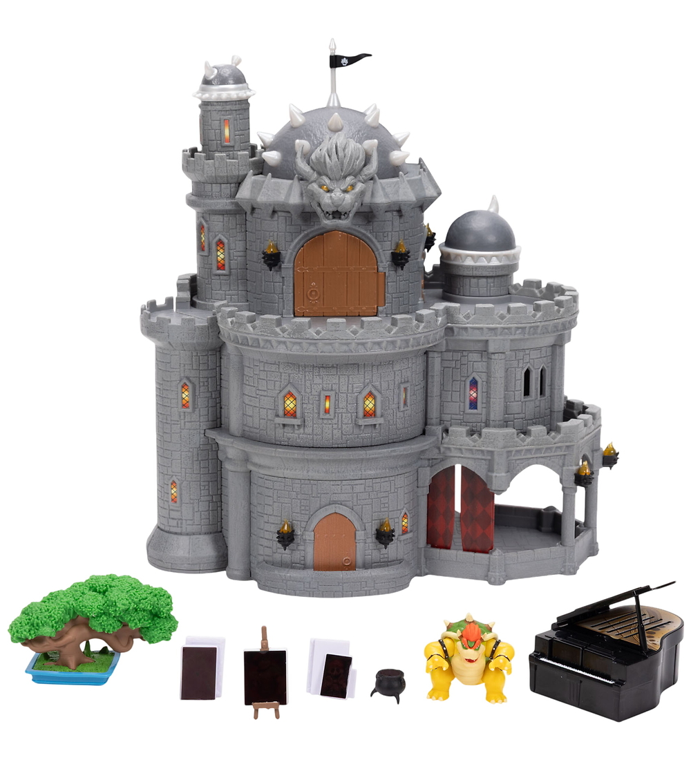 Super Mario Spielset - Nintendo Super Mario Film 2 - Bowsers Sch - Super Mario - One Size - Spielzeug von Super Mario
