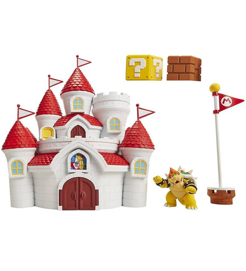 Super Mario Spielset - Pilzkönigreich-Spielset - 16 Teile - Super Mario - One Size - Spielzeugfiguren Super Mario Spielset - Pilzkönigreich-Spielset - 16 Teile - Super Mario - One Size - Spielzeugfiguren von Super Mario