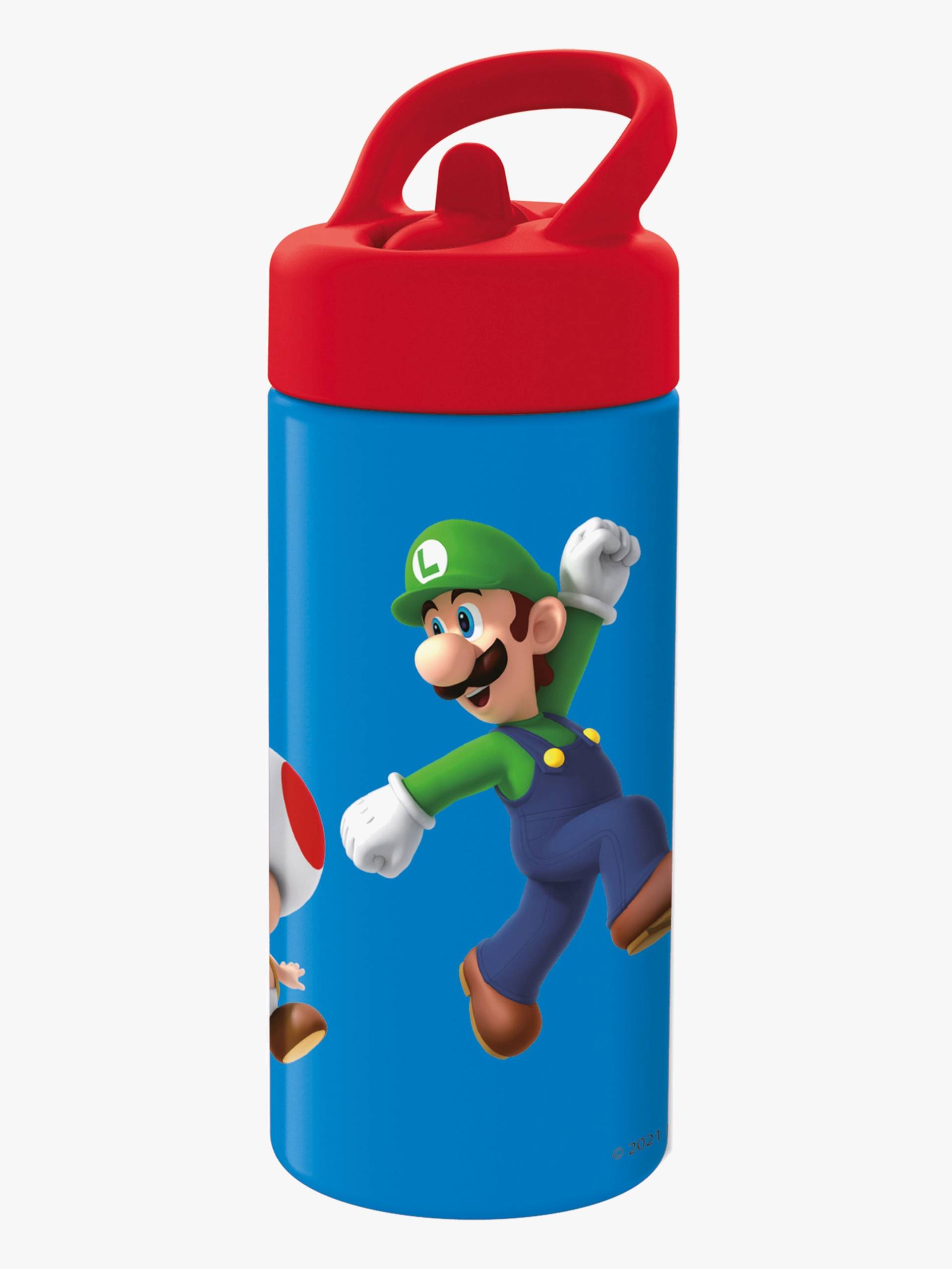Super Mario Trinkflasche 410ml, Blau Super Mario Trinkflasche 410ml, Blau von Super Mario