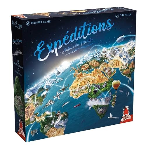 Jeu de stratégie Super Meeple Expéditions Autour du Monde von Super Meeple