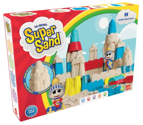 Super Sand 918146.006 Castle Adventure, Mehrfarbig von Goliath Toys