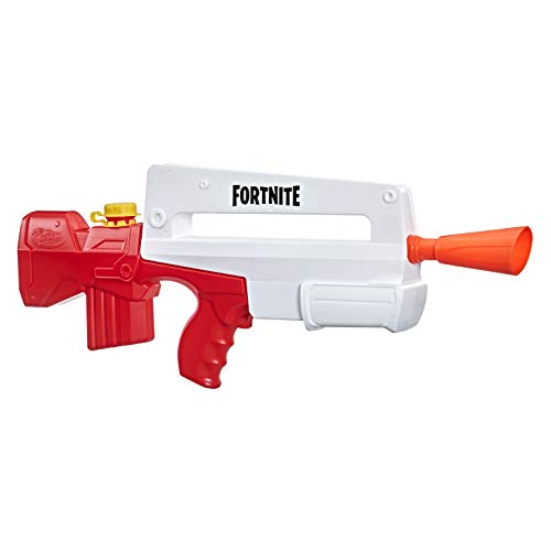 Nerf Super Soaker Fortnite Burst AR Wasserblaster – Pump-Action Wasser-Attacke für Outdoor-Spiele – Für Kinder, Jugendliche, Erwachsene von Super Soaker