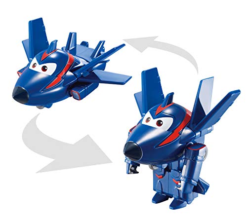 Super Wings EU720030F - Transforming Spielfiguren Astra und Agent Chace, je ca. 6 cm groß, verwandelbar von Flugzeug zu Roboter, Spielzeug für Kinder ab 3 Jahren Super Wings EU720030F - Transforming Spielfiguren Astra und Agent Chace, je ca. 6 cm groß, verwandelbar von Flugzeug zu Roboter, Spielzeug für Kinder ab 3 Jahren von Super Wings