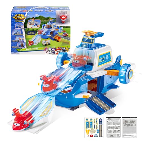 Super Wings Weltflugzeug Spielset EU74083, bunt Super Wings Weltflugzeug Spielset EU74083, bunt von Super Wings