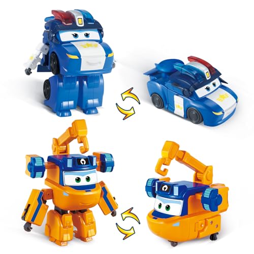 Super Wings Transforming Characters Collector 2-Pack (Marty & Lucie) von Super Wings