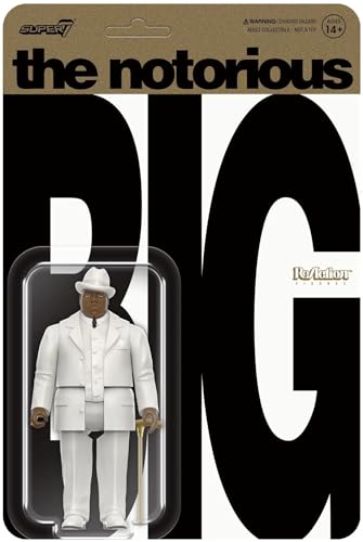 Notorious B.I.G. Reaction Figur Biggie in Suit, 10 cm von Super7