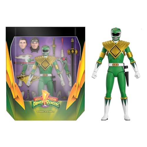 SUPER7 Mighty Morphin Power Rangers Figur Ultimates Green Ranger 18 cm SUPER7 Mighty Morphin Power Rangers Figur Ultimates Green Ranger 18 cm von Super7