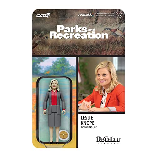 SUPER7 Parks and Recreation Leslie Knope 9,5 cm Reaktionsfigur SUPER7 Parks and Recreation Leslie Knope 9,5 cm Reaktionsfigur von Super7