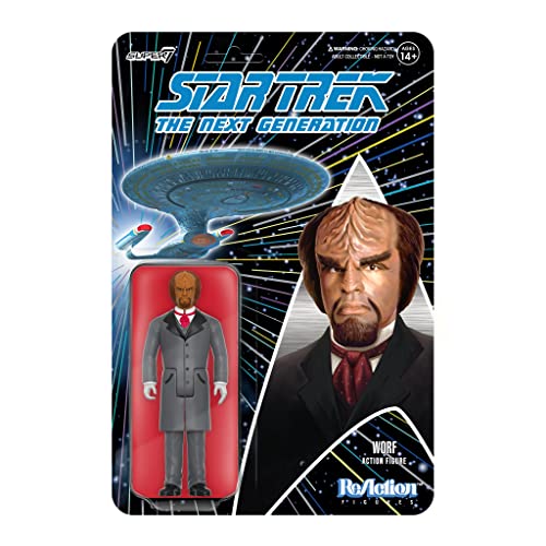 Star Trek: The Next Generation Reaction Figures Wave 3 - Victorian Worf Star Trek: The Next Generation Reaction Figures Wave 3 - Victorian Worf von Super7