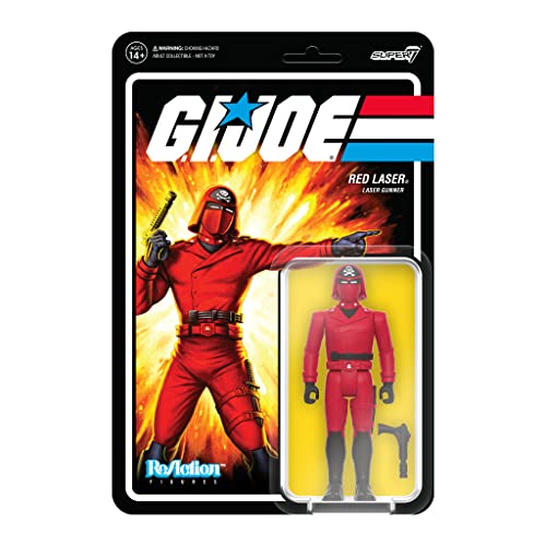 Super 7 Figur Reaction GI Joe Red Laser Super 7 Figur Reaction GI Joe Red Laser von Super7