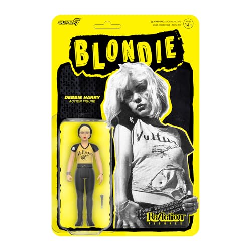 Super7 Blondie Reaction Figures Wave 02 - Debbie Harry (Vultures) Actionfigur von Super7