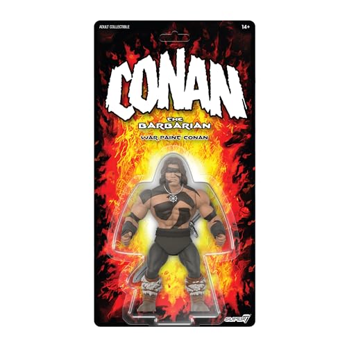 Super7 Conan der Barbar 1982 Vintage Collection Actionfigur Wave 1 Conan Warpaint Ver. 14 cm von Super7