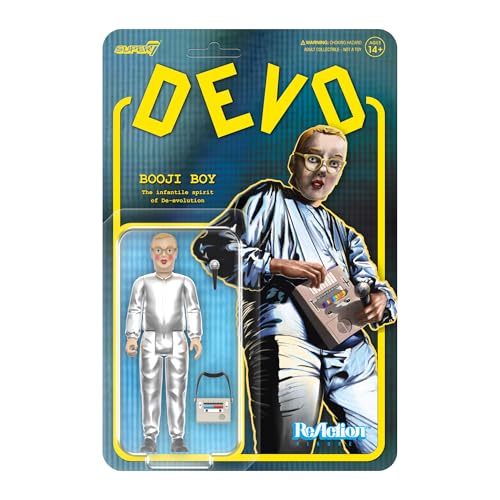 Super7 Devo Reaktionsfiguren Wave 05 - Booji Boy Actionfigur von Super7