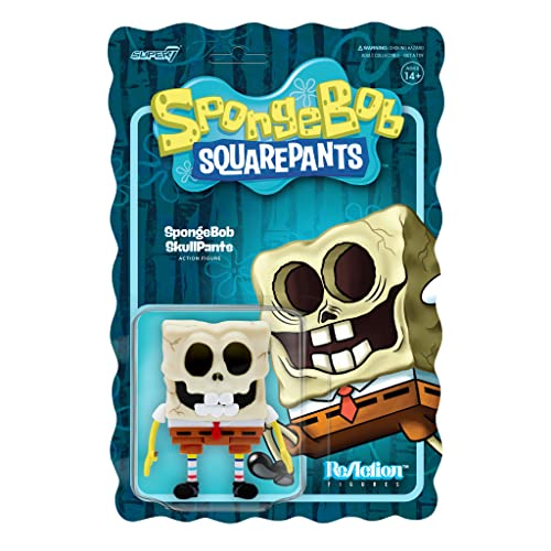 Super7 Figur Reaction Bob Esponja Calavera von Super7