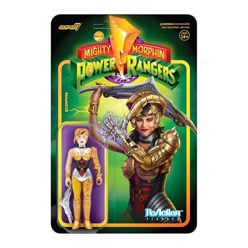 Super7 Figur Reaction Mighty Morphin Power Rangers Scorpina von Super7