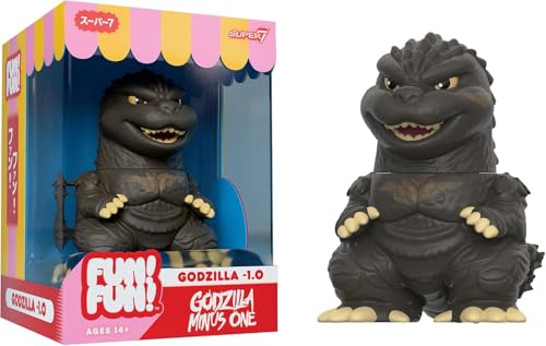 Super7 Fun! Fun! Toho Godzilla Minus One Vinyl Figure - 12.7 cm Toho Godzilla Action Figure Kaiju - Classic Movie Monster Fans Collectibles & Retro Toys - Movie Model for Collectors & Display Figure von Super7