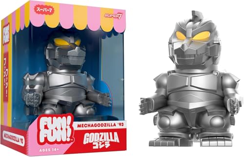 Super7 Fun! Fun! Toho MechaGodzilla '93 Vinyl Figure - 12.7 cm Toho Godzilla Action Figure Kaiju - Classic Movie Monster Fans Collectibles & Retro Toys - Movie Model for Collectors & Display Figure von Super7